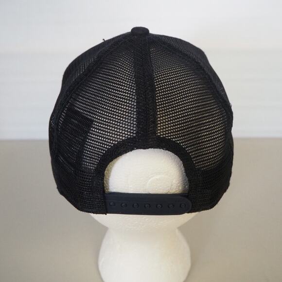 Boston Red Sox New Era Circle Patch A-Frame 9FORTY Snapback Hat -MLB Trucker - Picture 3 of 9